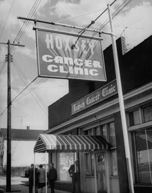 Hoxsey Cancer Clinic storefront